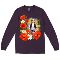 Plum dorothy poppies Long Sleeve Tee - lanVoArt