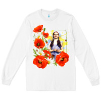 White dorothy poppies Long Sleeve Tee - lanVoArt