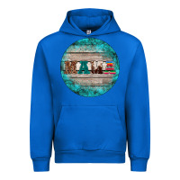 Cobalt western turquoises mama ornament Urban Hoodie - BarkalooDesign