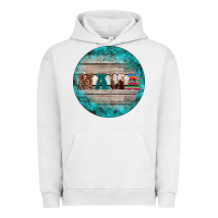 Pigment Lunar Rock western turquoises mama ornament Urban Hoodie - BarkalooDesign