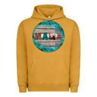 Pigment Peanut Butter western turquoises mama ornament Urban Hoodie - BarkalooDesign