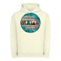 Pigment Pistachio western turquoises mama ornament Urban Hoodie - BarkalooDesign