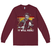 Burgundy doug marcaida forged in fire it will keal Long Sleeve Tee - lanVoArt