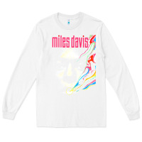 White miles vintage davis concert retro Long Sleeve Tee - lanVoArt