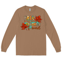 Toasted Coconut fall is my second favorite f word Long Sleeve Tee - CowGirlArtShop