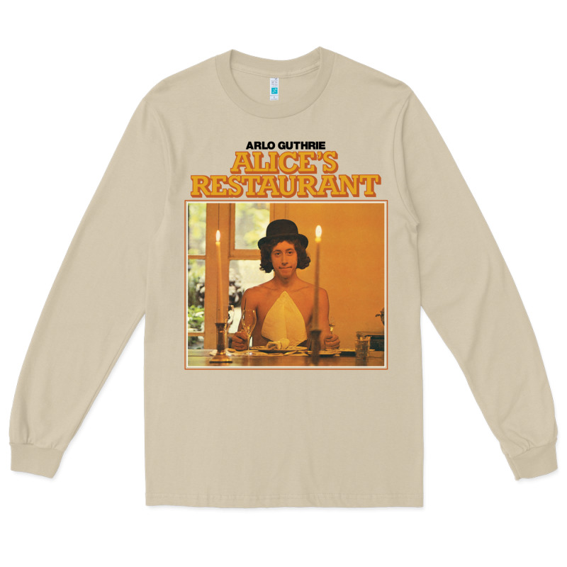 Arlo Guthrie Alice's Restaurant Long Sleeve Tee by lanVoArt | Teevron