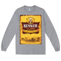Heather Grey kessler vintage Long Sleeve Tee - lanVoArt
