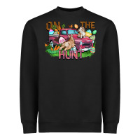 Black on the hunt truck Heavyweight Sweatshirt - FaDigitalArtStudio