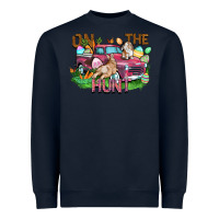 Navy on the hunt truck Heavyweight Sweatshirt - FaDigitalArtStudio