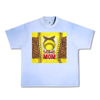 Grape Ice softball with leopard tumbler tbs Urban Heavy Tee - TumblerDesignByShophia