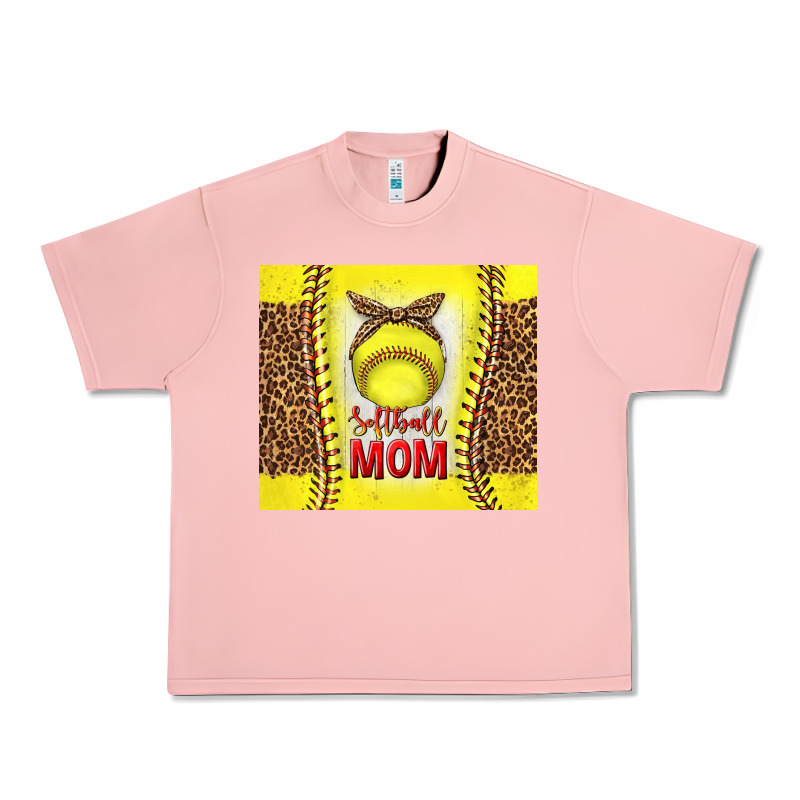 Softball With Leopard Tumbler Tbs Urban Heavy Tee by TumblerDesignByShophia | Teevron