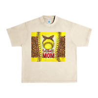 Sandshell softball with leopard tumbler tbs Urban Heavy Tee - TumblerDesignByShophia