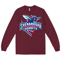 Burgundy Shenandoah University Hornets Long Sleeve Tee - lanVoArt
