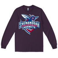 Plum Shenandoah University Hornets Long Sleeve Tee - lanVoArt