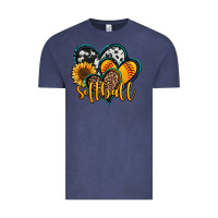 Vintage Denim softball hearts Vintage Tee - Jasminsmagicworld