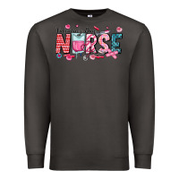 Smoke Nurse Valentine Premium Sweatshirt - CowhideDigitalArt