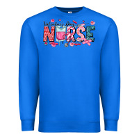 True Royal Nurse Valentine Premium Sweatshirt - CowhideDigitalArt