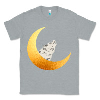 Heather Grey Howling Wolf Classic Tee - Bettercallsaul