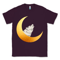 Plum Howling Wolf Classic Tee - Bettercallsaul