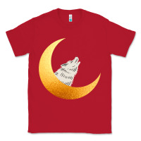 Red Howling Wolf Classic Tee - Bettercallsaul