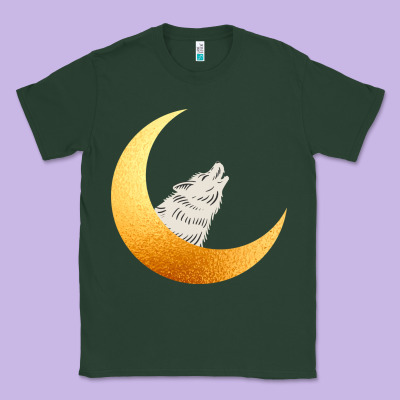 Howling Wolf Classic Tee Designed By Bettercallsaul
