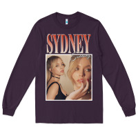 Plum sydney sweeney Long Sleeve Tee - lanVoArt
