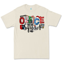 Bone Office Squad Christmas Premium Tee - LillyAllenDesigns