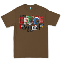 Cacao Office Squad Christmas Premium Tee - LillyAllenDesigns