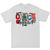 Dove Grey Office Squad Christmas Premium Tee - LillyAllenDesigns