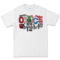 White Office Squad Christmas Premium Tee - LillyAllenDesigns
