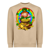 Mushroom Dwarf Cauldron St. Patricks Heavyweight Sweatshirt - BundleAndBundleShop