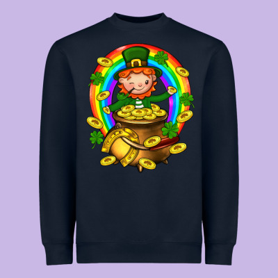 Dwarf Cauldron St. Patricks Heavyweight Sweatshirt Designed By Bundleandbundleshop