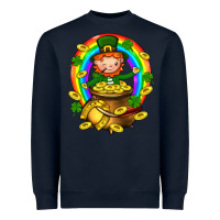 Navy Dwarf Cauldron St. Patricks Heavyweight Sweatshirt - BundleAndBundleShop