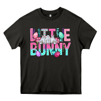 Asphalt Little Bunny Easter Heavy Core Tee - BundleAndBundleShop