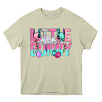 Mossy Little Bunny Easter Heavy Core Tee - BundleAndBundleShop