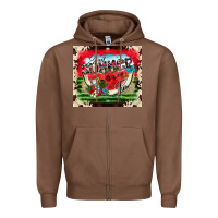 Chestnut Sweet Summer Time Zipper Hoodie - CowhideDigitalArt