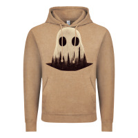 Vintage Coffee forrest ghost Vintage Hoodie - lanVoArt
