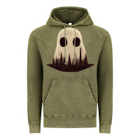 Vintage Olive forrest ghost Vintage Hoodie - lanVoArt