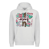 Dove Grey wife mom cna certified nursing assistant Premium Hoodie - RanaPortraitStore