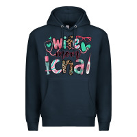 Navy wife mom cna certified nursing assistant Premium Hoodie - RanaPortraitStore