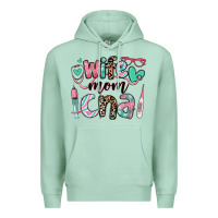 Seafoam wife mom cna certified nursing assistant Premium Hoodie - RanaPortraitStore
