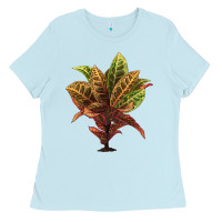 Baby Blue Croton Ladies Tee - LillyAllenDesigns