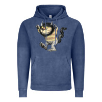 Vintage Denim where the wild things are carol Vintage Hoodie - lanVoArt