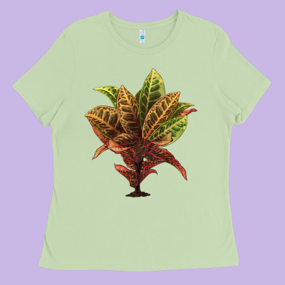 Croton Ladies Tee Designed By Lillyallendesigns