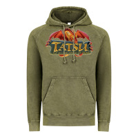Vintage Olive tatsu six flags magic mountain Vintage Hoodie - lanVoArt