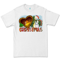 White Christmas Snowman Premium Tee - LillyAllenDesigns