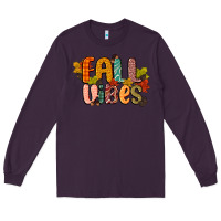 Plum fall vibes Long Sleeve Tee - CowGirlArtShop