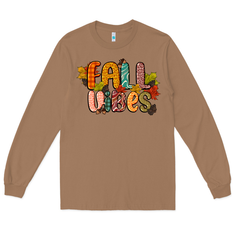 Fall Vibes Long Sleeve Tee by CowGirlArtShop | Teevron
