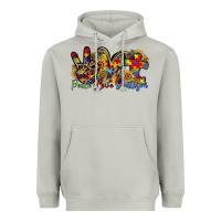 Moon Dust peace love autism Heavyweight Hoodie - RacoonDesign