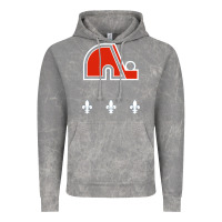 Cloud Rock vintage quebec hockey   retro nordiques Vintage Hoodie - lanVoArt